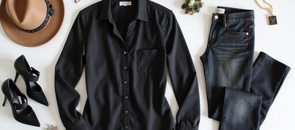 10 Mix-and-Match Combinations That Will Revamp Your Black Blouse!