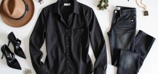 10 Mix-and-Match Combinations That Will Revamp Your Black Blouse!